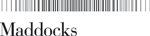 Maddocks Maddocks logo